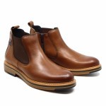 fluchos laarsje chelsea cognac leder 1817